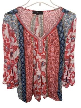 GNW Embroidered Tunic Top. NWOT